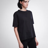 Jersey T-Shirt with Silk Screen Printing PR456100 Black