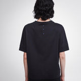 Jersey T-Shirt with Silk Screen Printing PR456100 Black