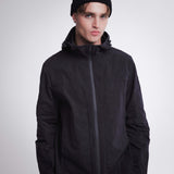 Waxed Cotton Hooded Blouson PR405310