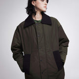 Jacket in Opaque Nylon PR414717 Khaki