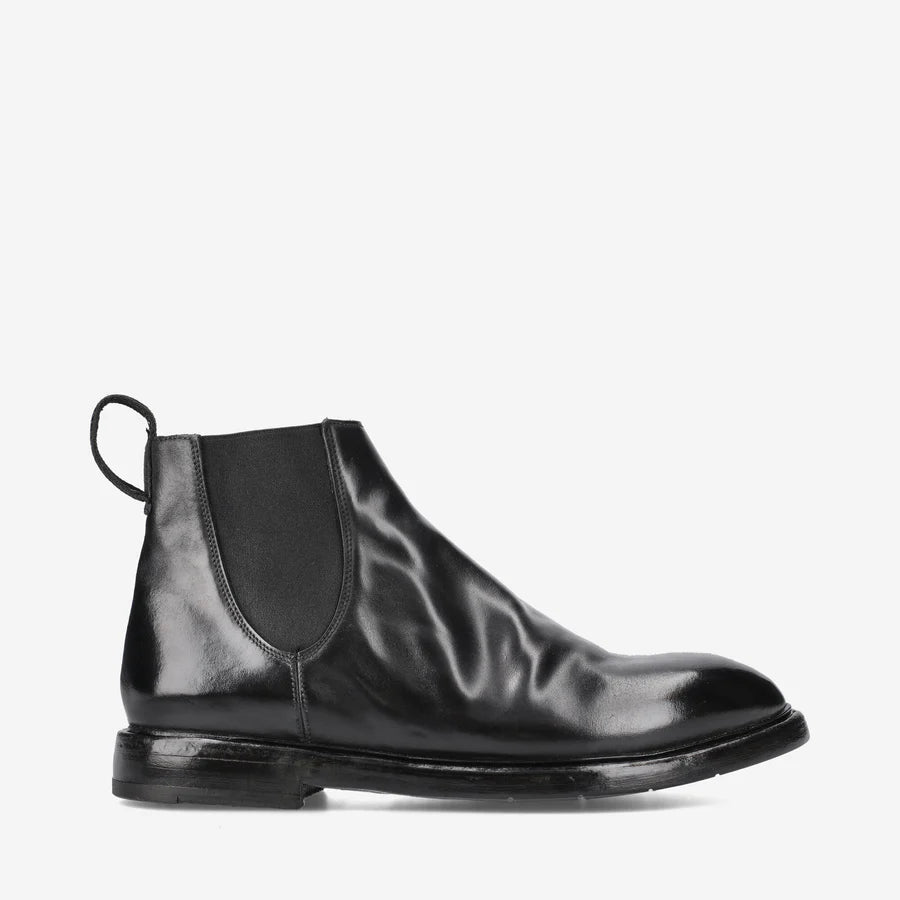 Premiata 90mm leather boots - Black
