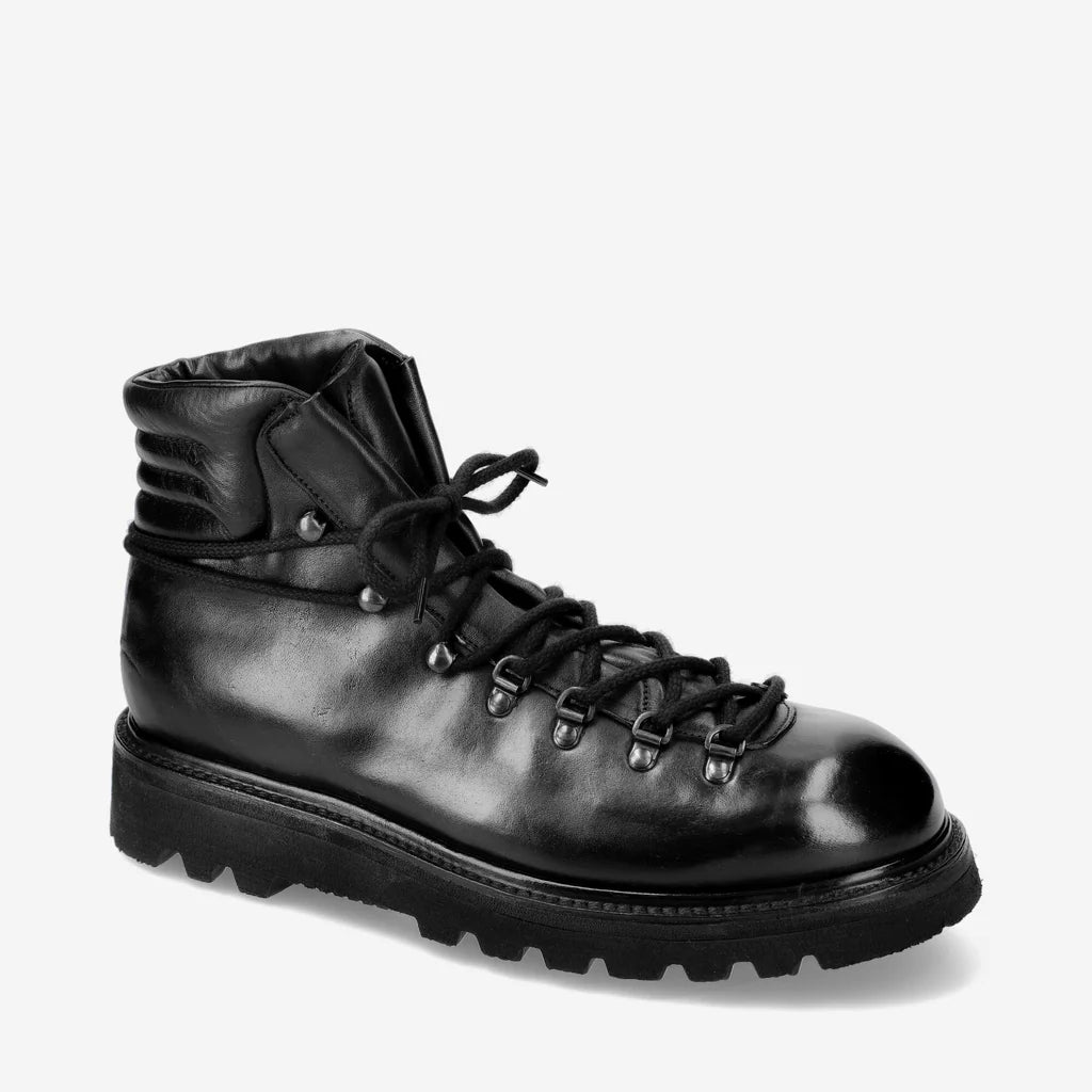 Ankle Boot 32122B Horse Leather Lux Nero – Premiata.us