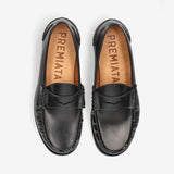 Loafer Slip On 32156D Trendy Black