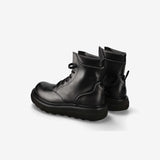 Ankle Boots 32215B Leather Deco Nero