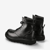 Ankle Boots 32215B Leather Deco Nero