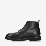 Ankle Boots 32221B Lace-up Leather Nodik Nero