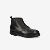 Ankle Boots 32221B Lace-up Leather Nodik Nero