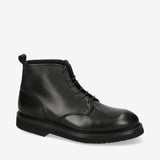 Ankle Boots 32221B Lace-up Leather Nodik Nero