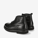 Ankle Boots 32221B Lace-up Leather Nodik Nero