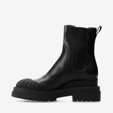 Ankle Boot M6562C Gaucho Nero Calfskin Jiro Booties