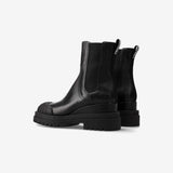 Ankle Boot M6562C Gaucho Nero Calfskin Jiro Booties