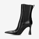 Ankle Boot M6589B Nappa Nero Lambskin Booties