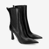 Ankle Boot M6589B Nappa Nero Lambskin Booties