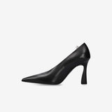 Leather Pumps M6592N Nappa Nero