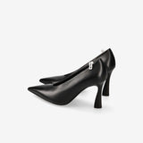 Leather Pumps M6592N Nappa Nero