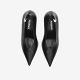 Leather Pumps M6592N Nappa Nero