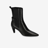 Cher ankle boots with buckle M6803A Garda Nero