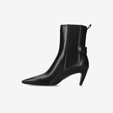 Cher ankle boots with buckle M6803A Garda Nero