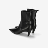 Cher ankle boots with buckle M6803A Garda Nero