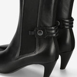 Cher ankle boots with buckle M6803A Garda Nero