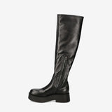 High Boots M6832A Nappa Stretch Black