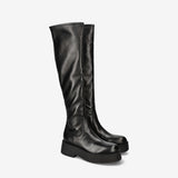 High Boots M6832A Nappa Stretch Black