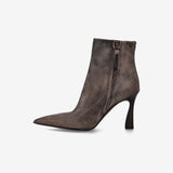 Meigi suede ankle boot M6839A Old Nero