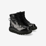 Cal calfskin ankle boots M6871A Crepuscolo Nero