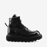 Cal rubberized ankle boots M6874B Custo Nero