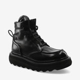 Cal rubberized ankle boots M6874B Custo Nero