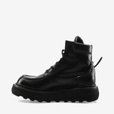 Cal rubberized ankle boots M6874B Custo Nero