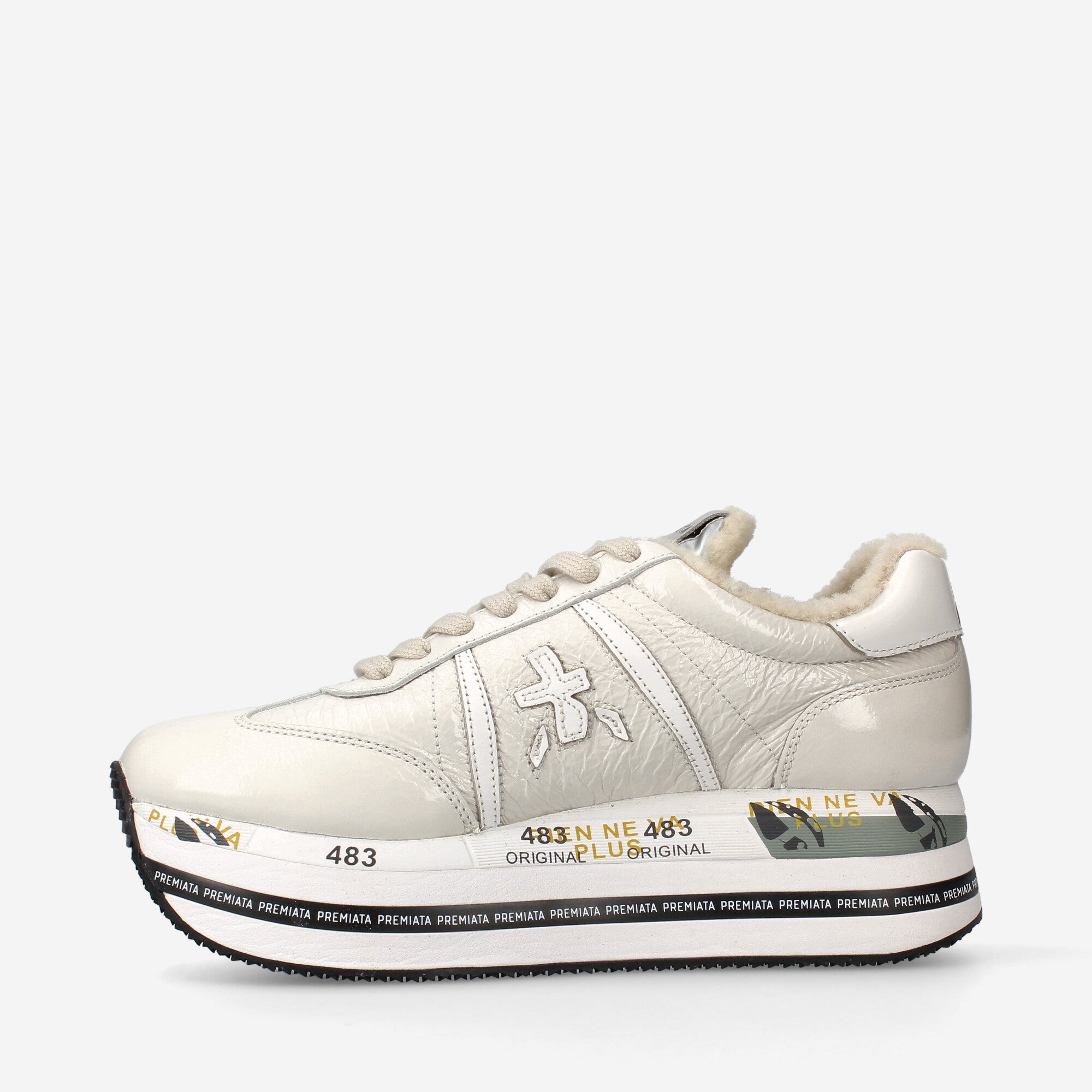 Premiata beige best sale